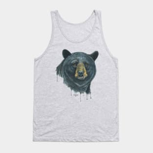 Black Bear Portrait Tank Top